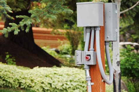 can you park next to an electrical box|planting near electrical box.